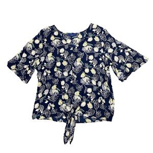 Apt 9 medium floral blouse